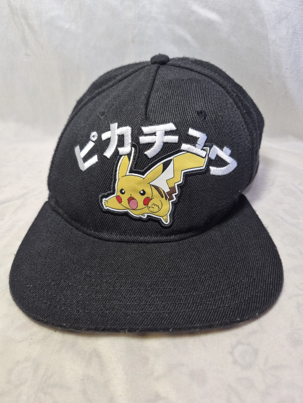 Pikachu Black Kids Snapback Baseball Cap